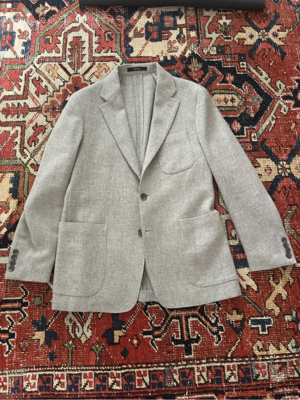Todd Snyder Light Grey Wool Blazer